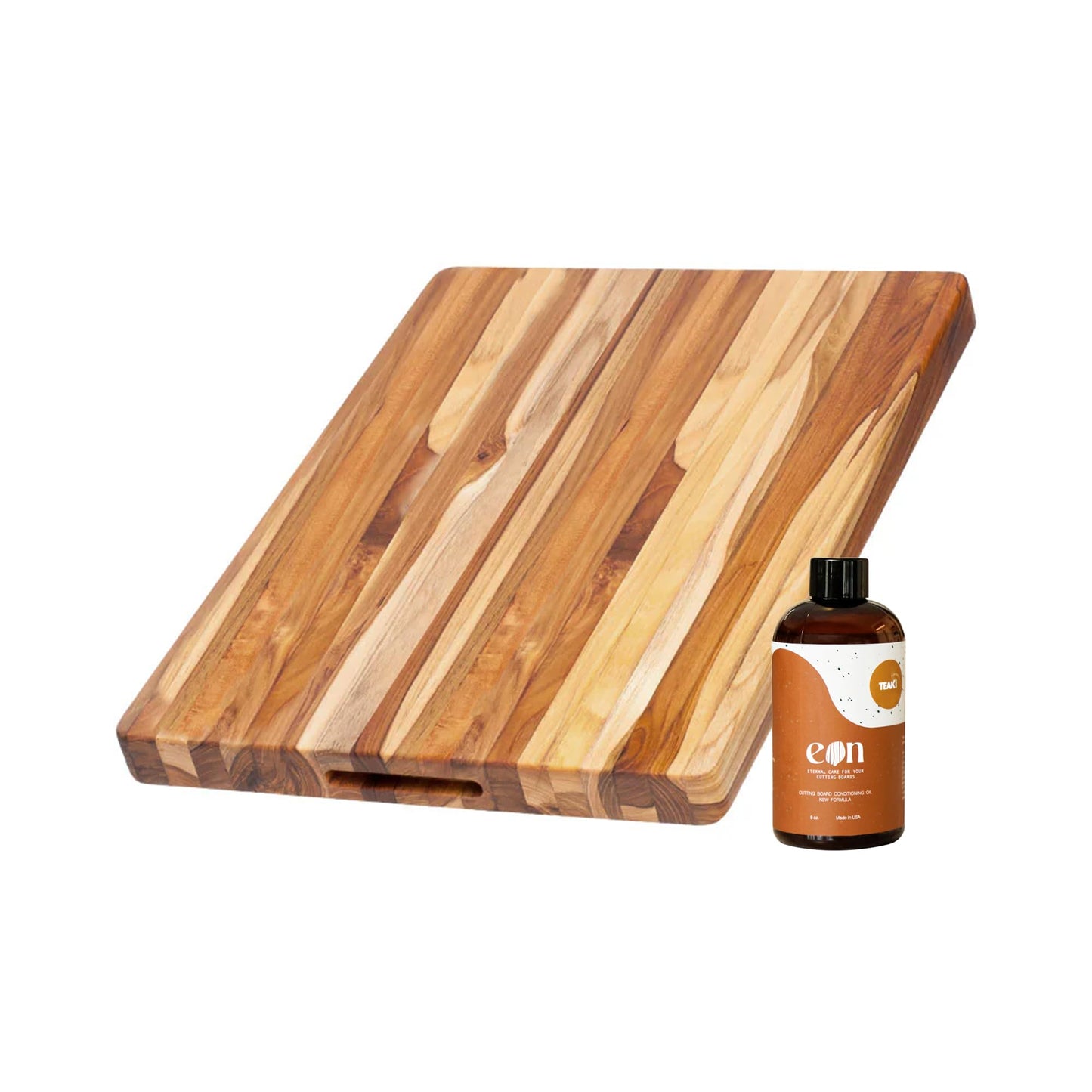 Teakhaus Cutting Board - Extra Large (XL) Teak Wood Cutting Board 24”L x 18”W x 1.5” Thick - Sustainably Harvested and FSC Certified - Knife Friendly with Natural Oil Finish