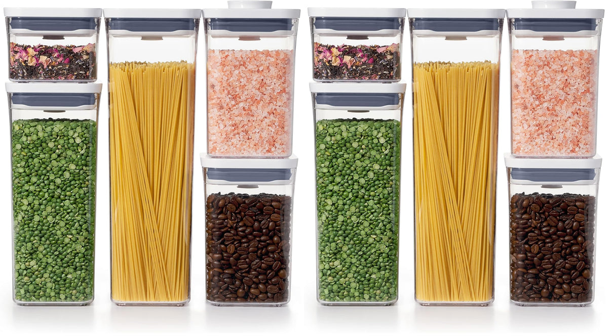 OXO Good Grips POP Airtight Food Storage Containers for Pantry, 5-Piece Set