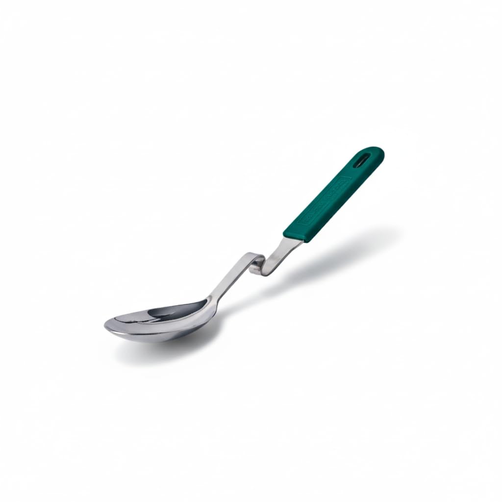 Souper Cubes Soup Ladle Stainless Steel with Patented Pot Hook, Blueberry