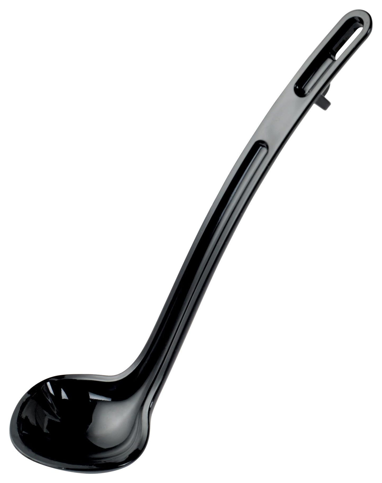 Winco 16 oz Red One Piece Stainless Steel Ladle