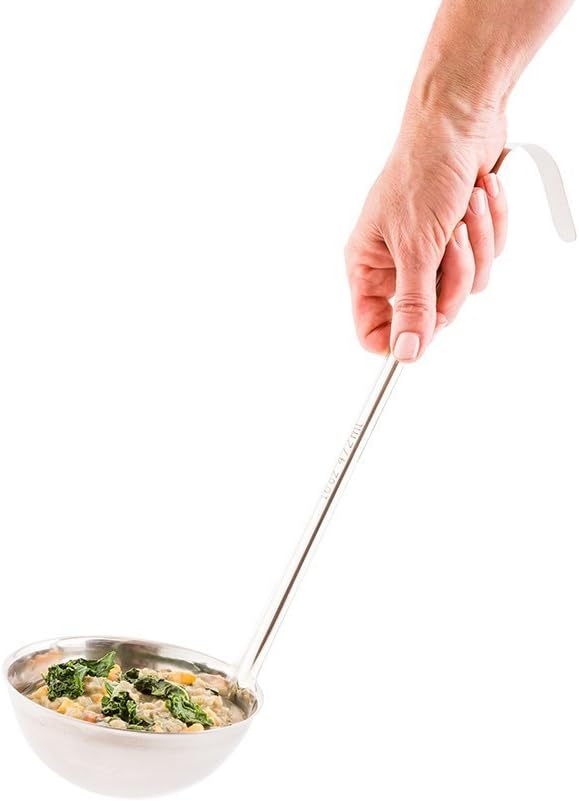 Restaurantware 16 oz Stainless Steel Serving Ladle