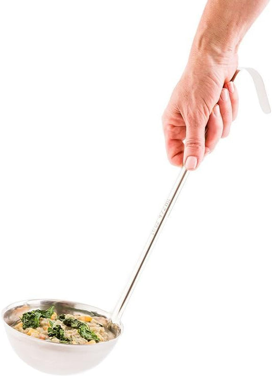 Restaurantware 16 oz Stainless Steel Serving Ladle