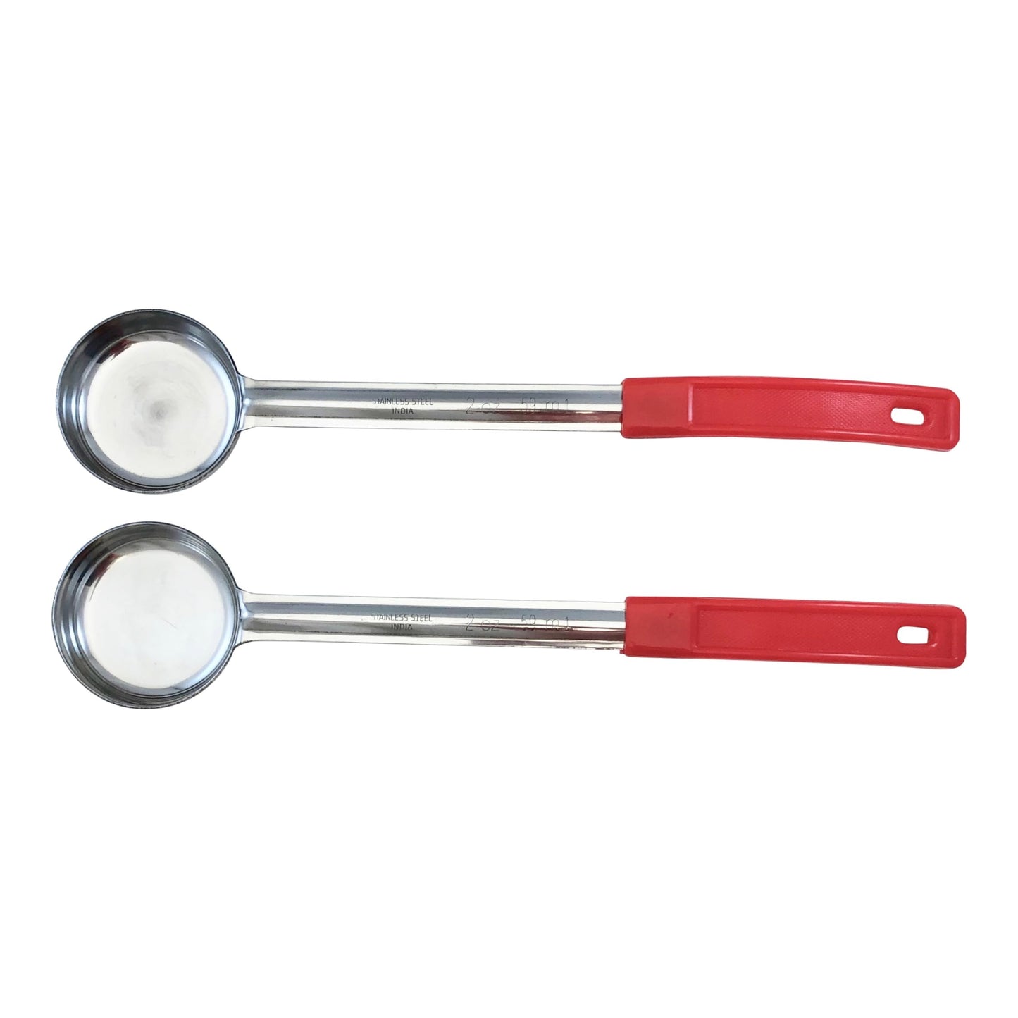 4 oz Solid Stainless Steel Portion Control Ladle Spoodle - [Pack of 2]