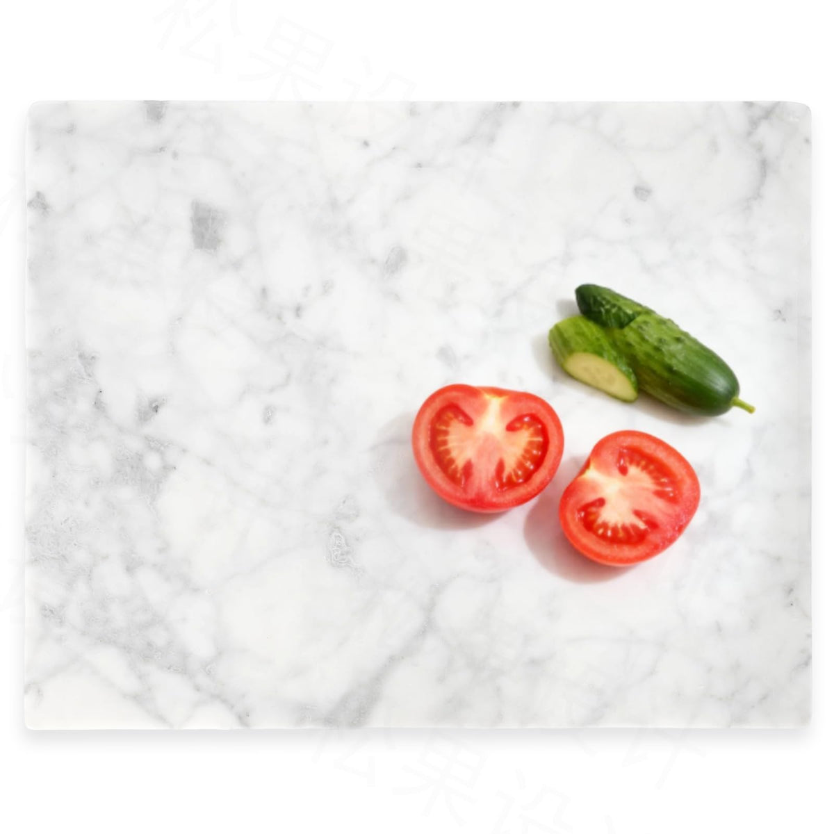 Marble Cutting Board for Kitchen 12×8 Inch Italian Carrara White