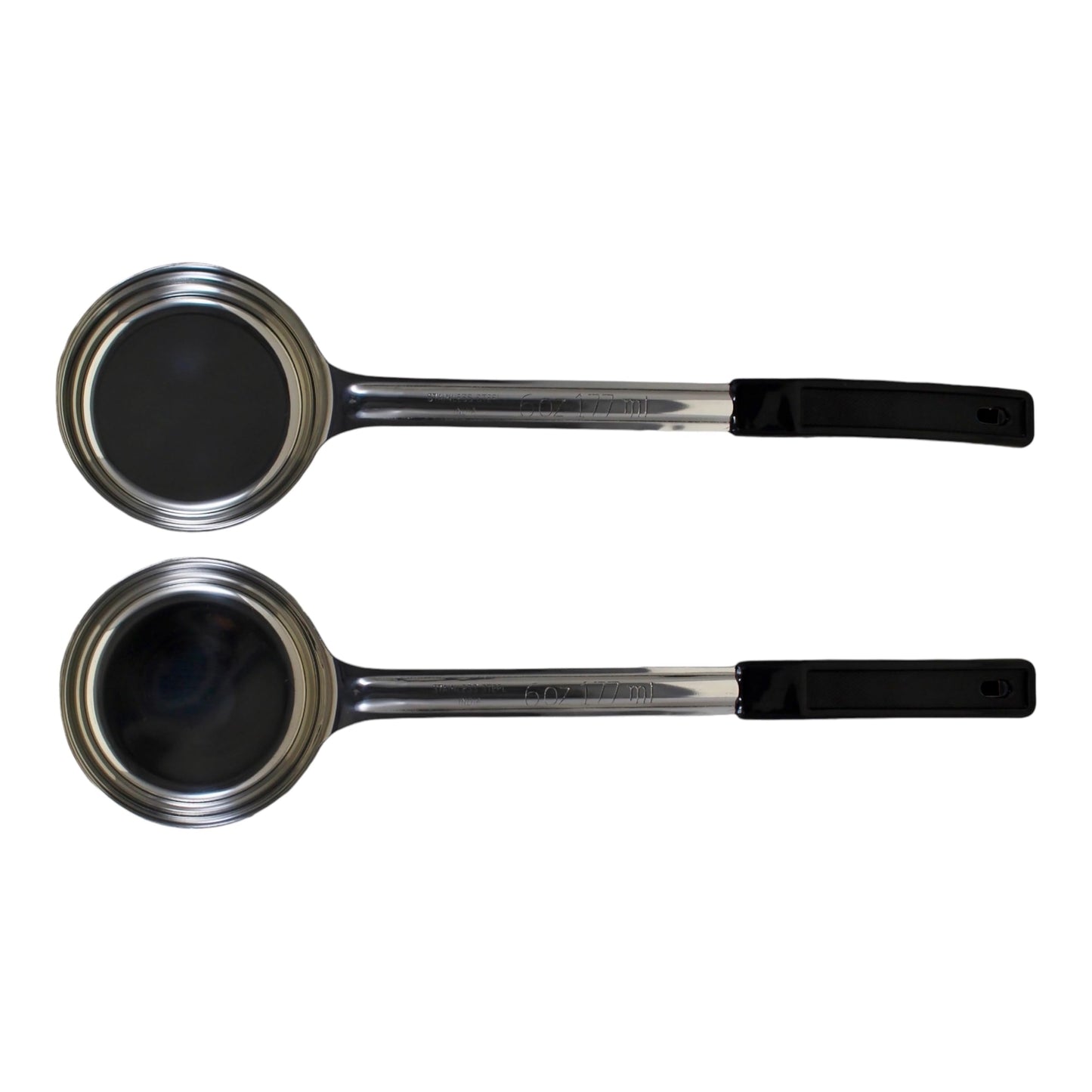 4 oz Solid Stainless Steel Portion Control Ladle Spoodle - [Pack of 2]