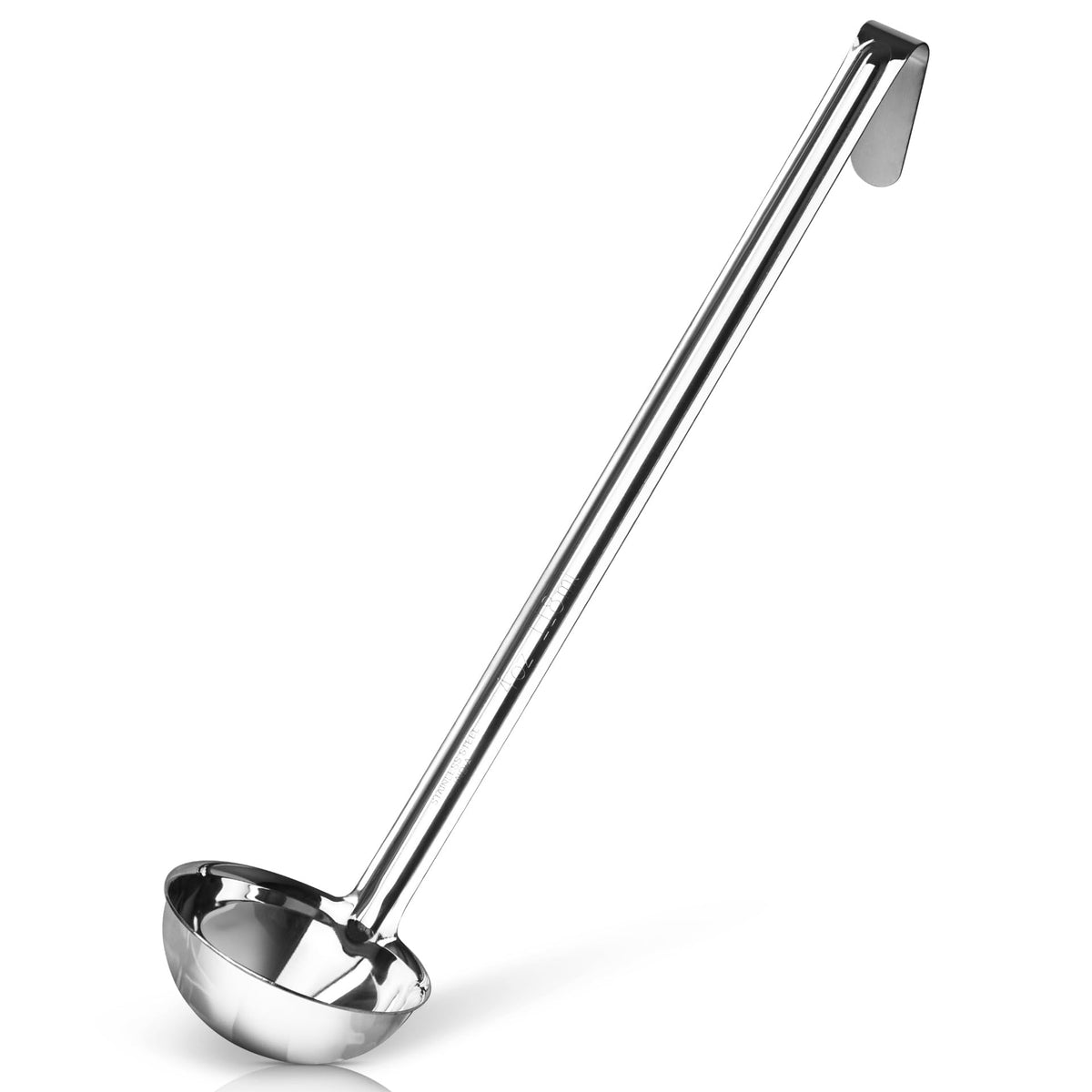 3-Pack Stainless Steel Soup Ladles, 4 oz Heat Resistant Serving Spoons