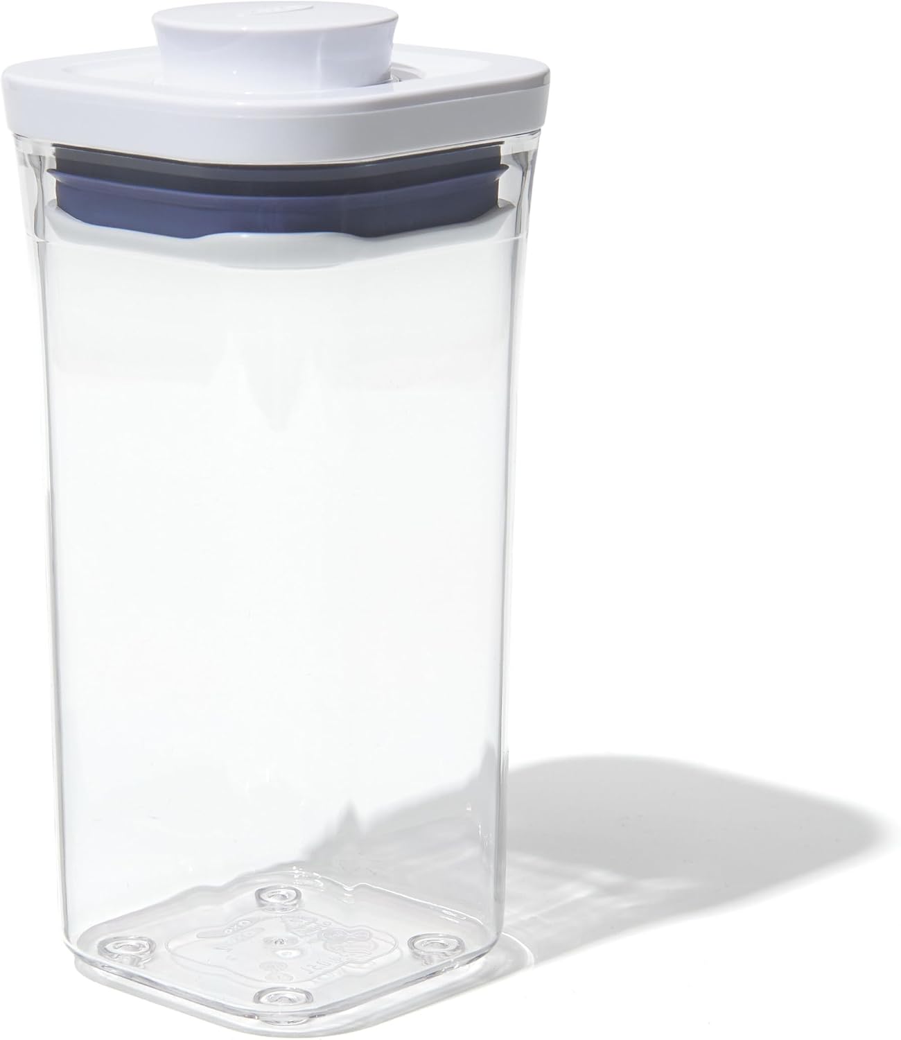 OXO Good Grips POP Container - Airtight Food Storage - Small Square Short 1.1 Qt Ideal for 1 lb of brown sugar or confectioner's sugar