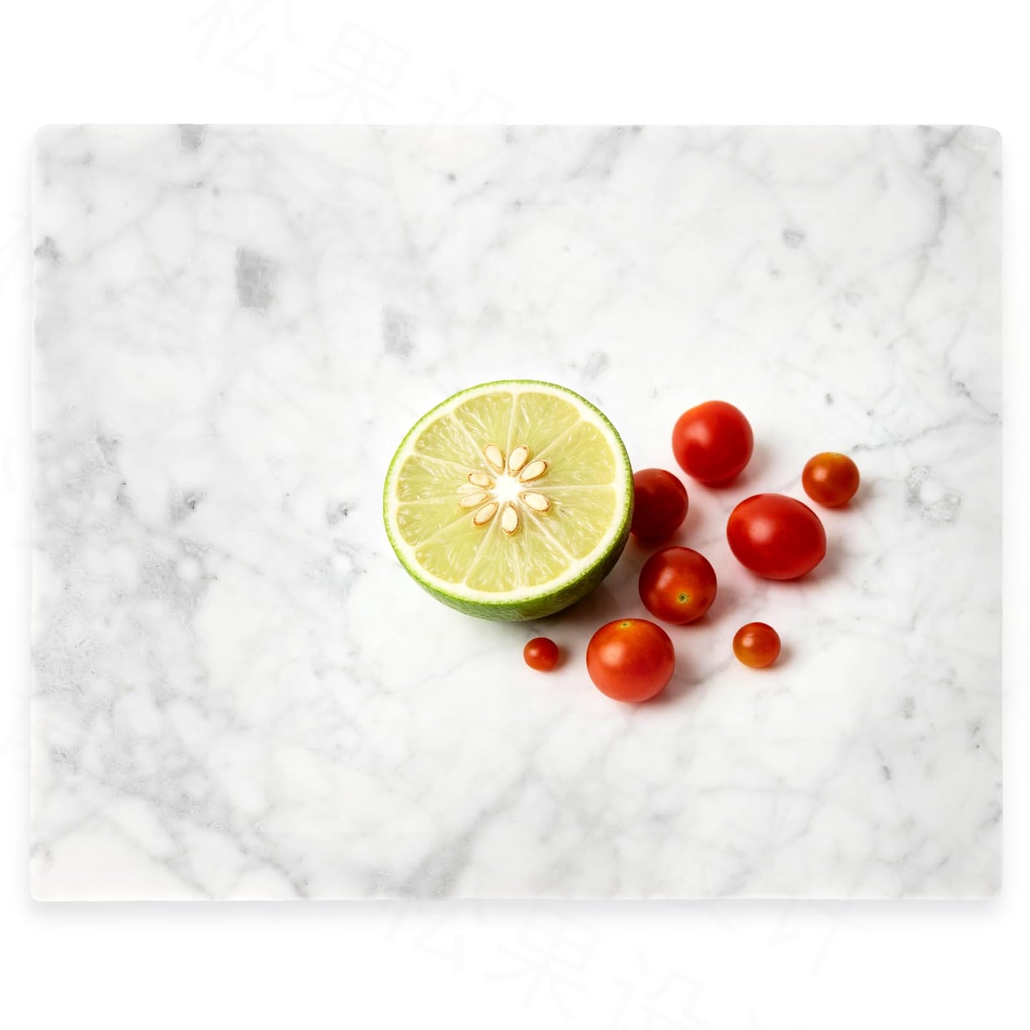 Marble Cutting Board for Kitchen 12×8 Inch Italian Carrara White