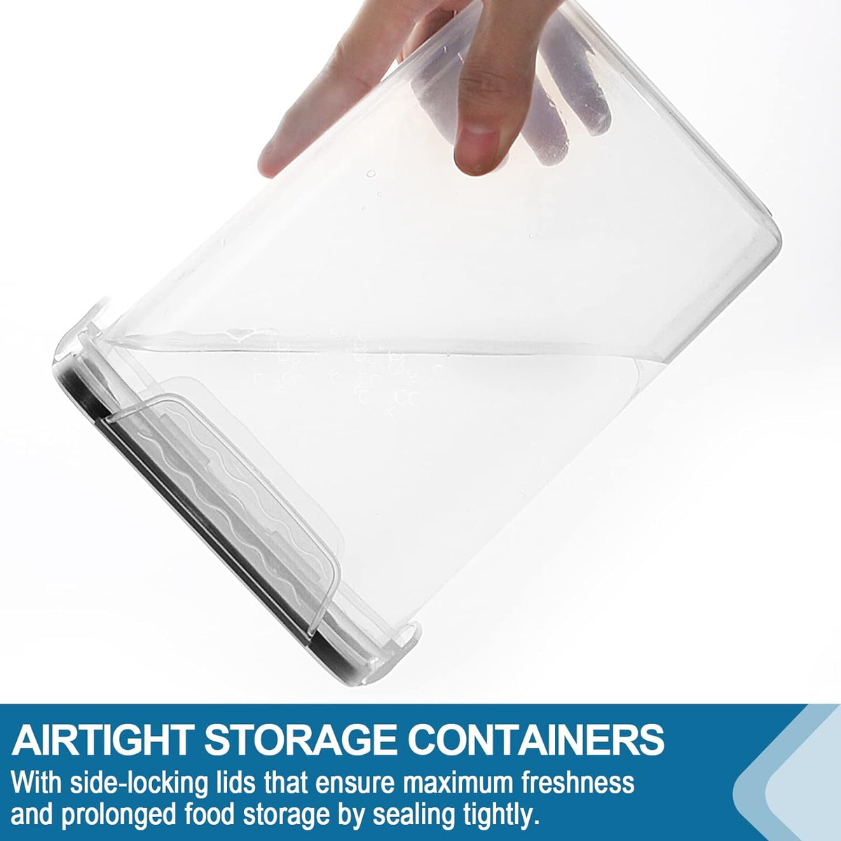 VERONES Large Tall Airtight Food Storage Containers, 10 PACK Containers Set