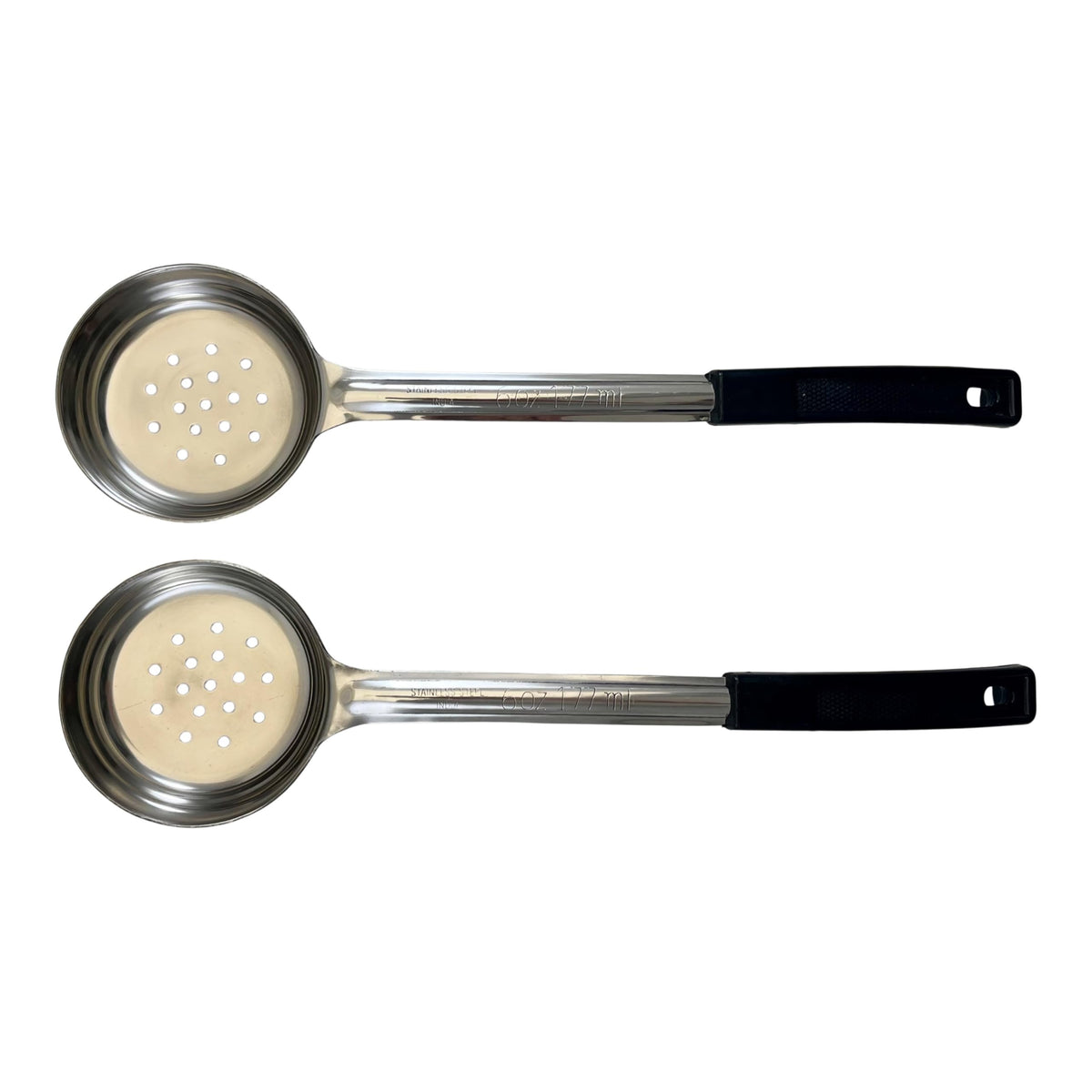 4 oz Solid Stainless Steel Portion Control Ladle Spoodle - [Pack of 2]