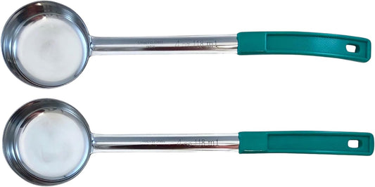 4 oz Solid Stainless Steel Portion Control Ladle Spoodle - [Pack of 2]