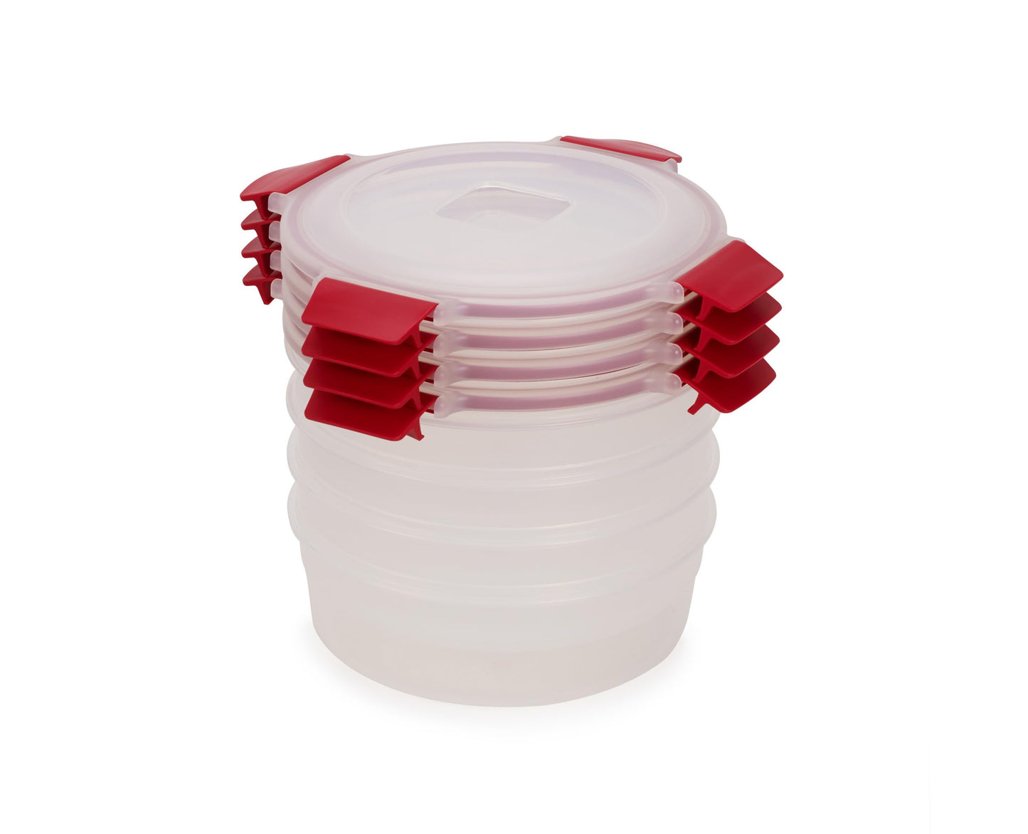 Joseph Joseph Nest Lock Plastic BPA Free Food Storage Container Set with Lockable Airtight Leakproof Lids, 10-Piece, Multi-Color