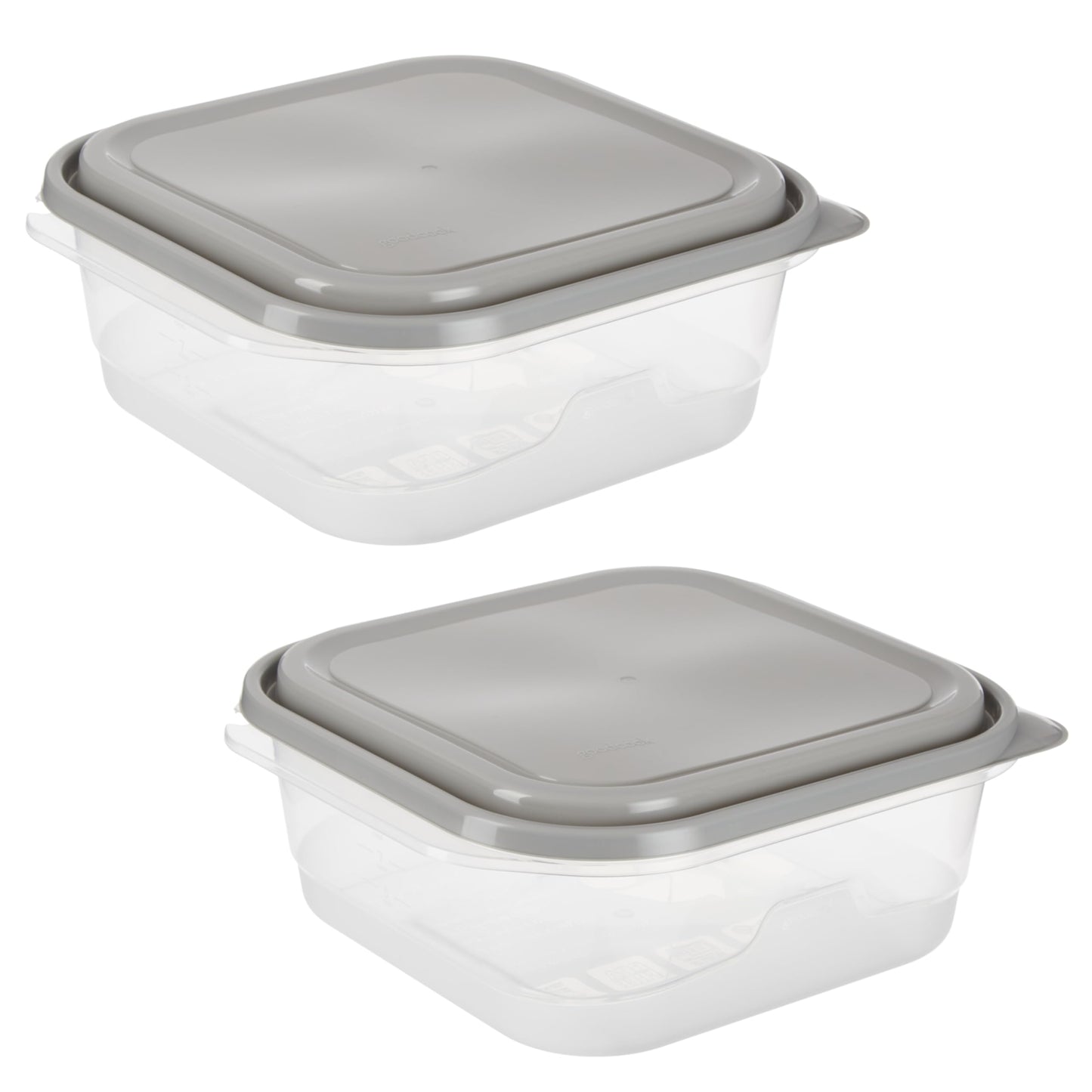 GoodCook EveryWare Extra Large 12 inch Round Container 2 pack, BPA Free