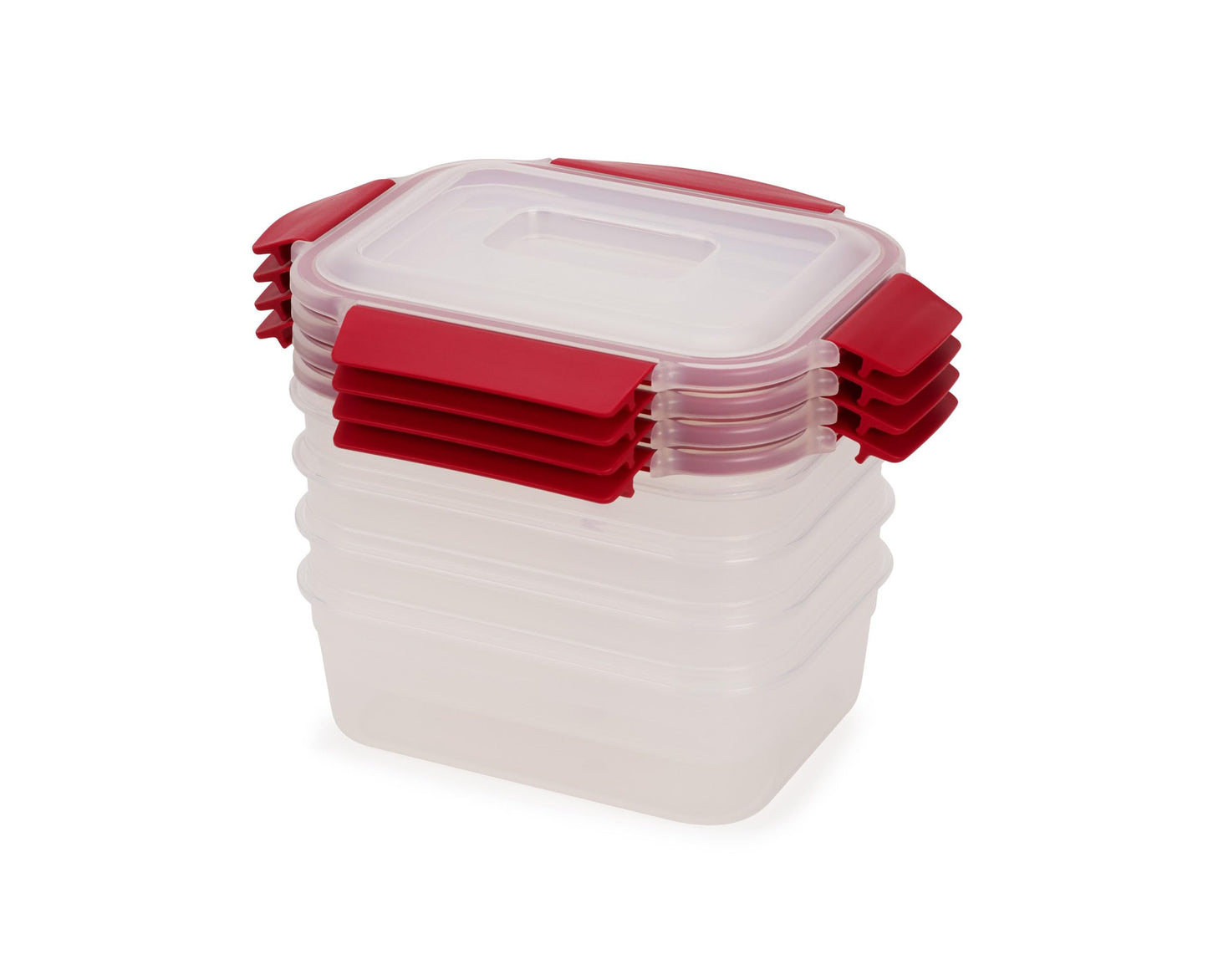 Joseph Joseph Nest Lock Plastic BPA Free Food Storage Container Set with Lockable Airtight Leakproof Lids, 10-Piece, Multi-Color