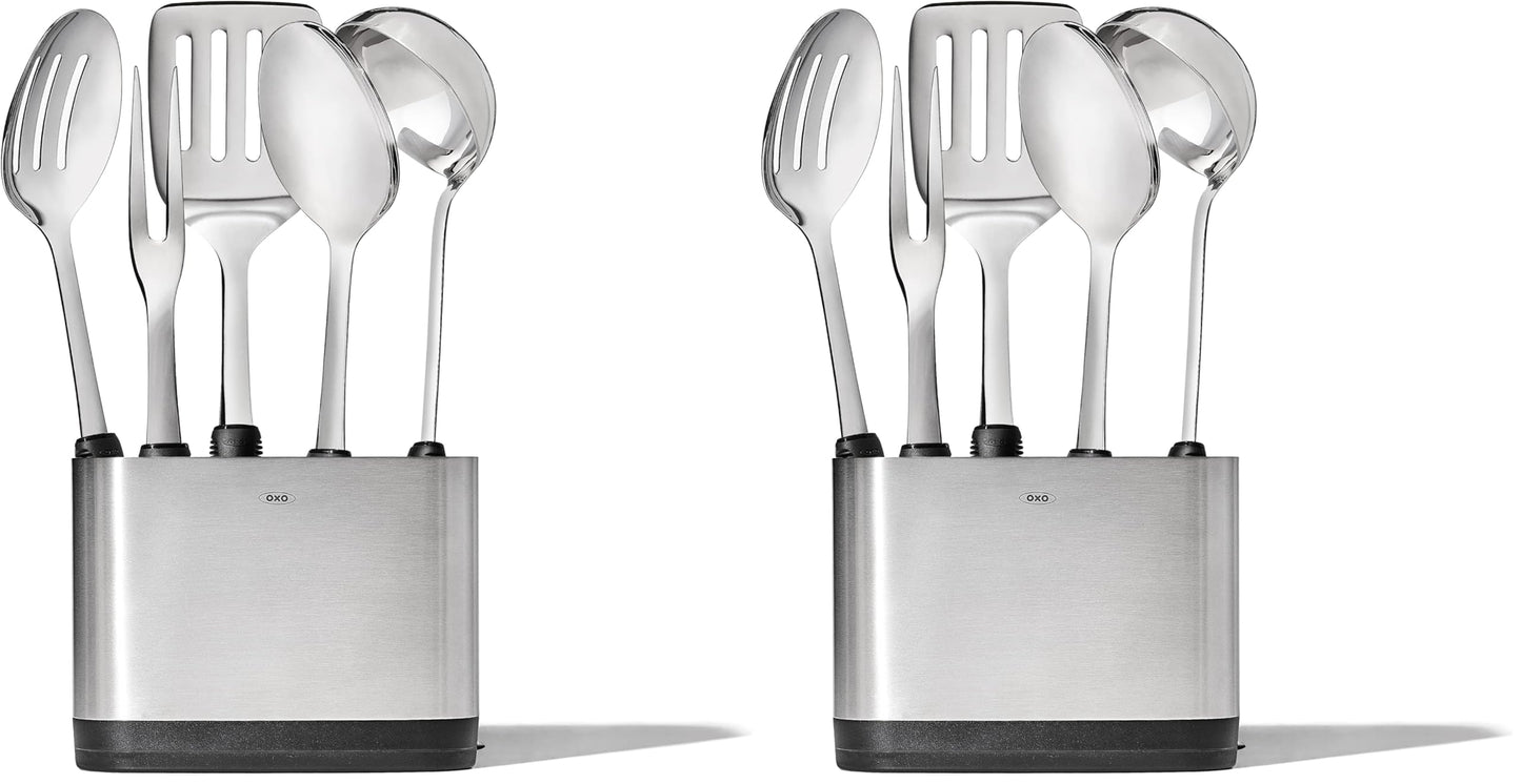 OXO Good Grips Stainless Steel Prep & Serve Kitchen Tool 6 Piece Set
