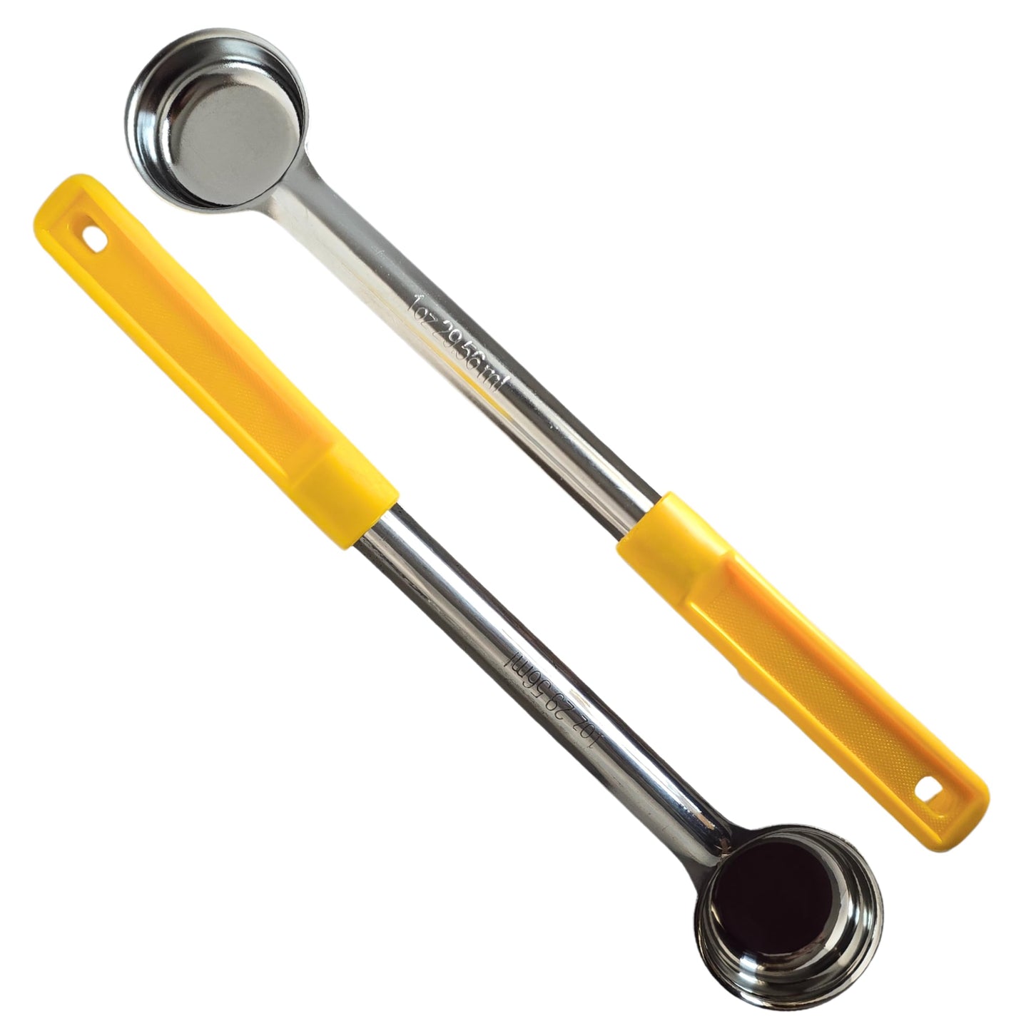 4 oz Solid Stainless Steel Portion Control Ladle Spoodle - [Pack of 2]