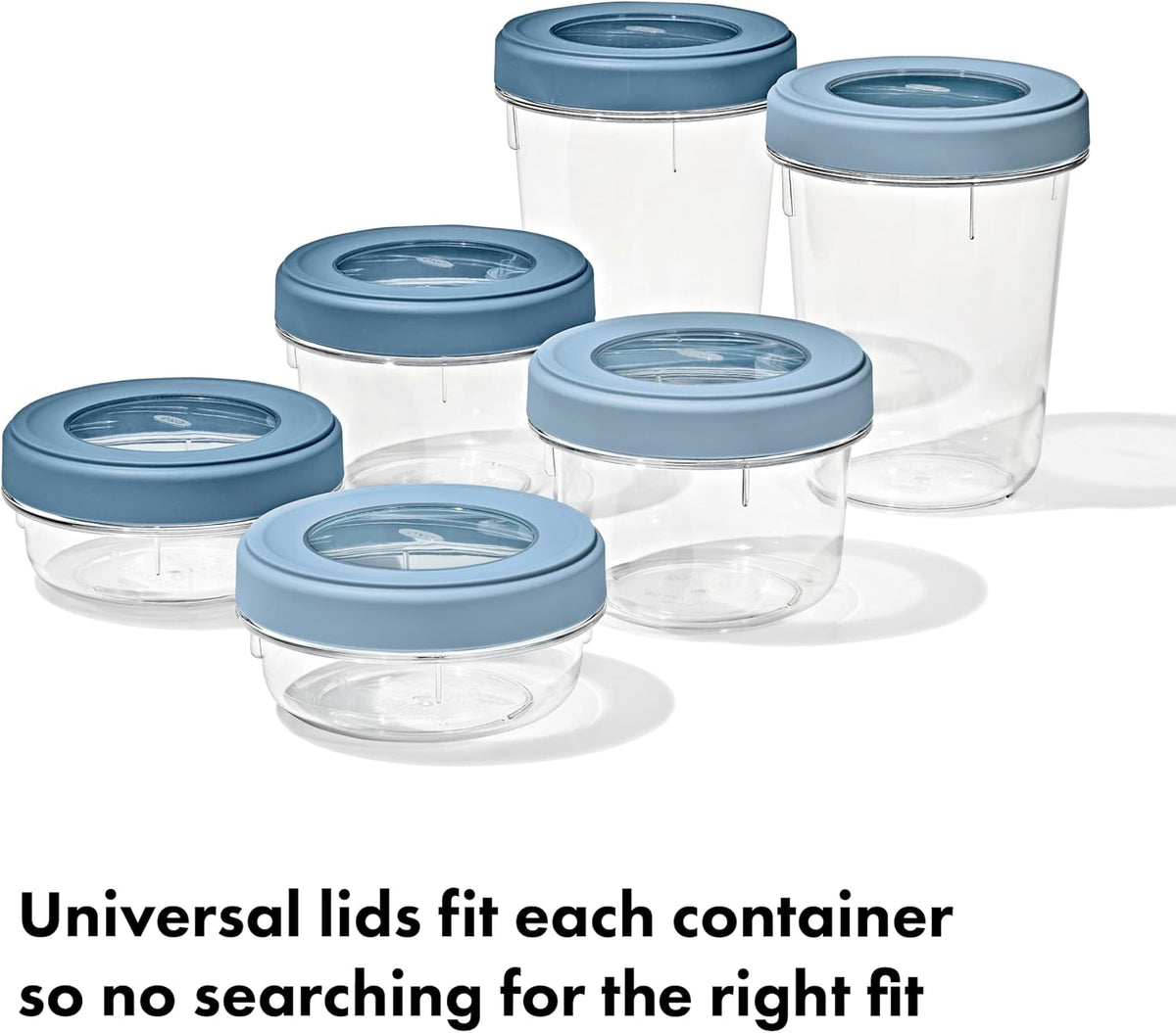 OXO Good Grips Twist & Stack Food Storage Container - 32 oz - 2 Pack