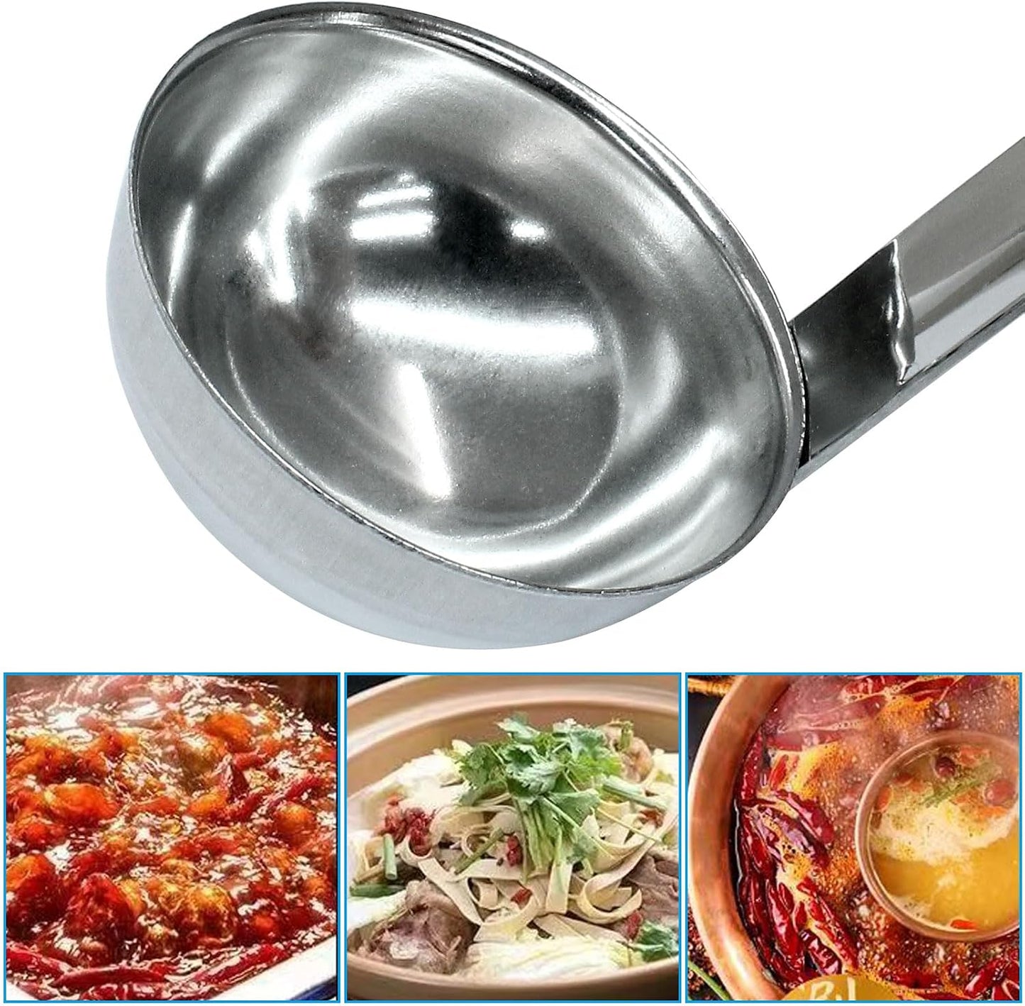 1 oz Ladle, Stainless Steel