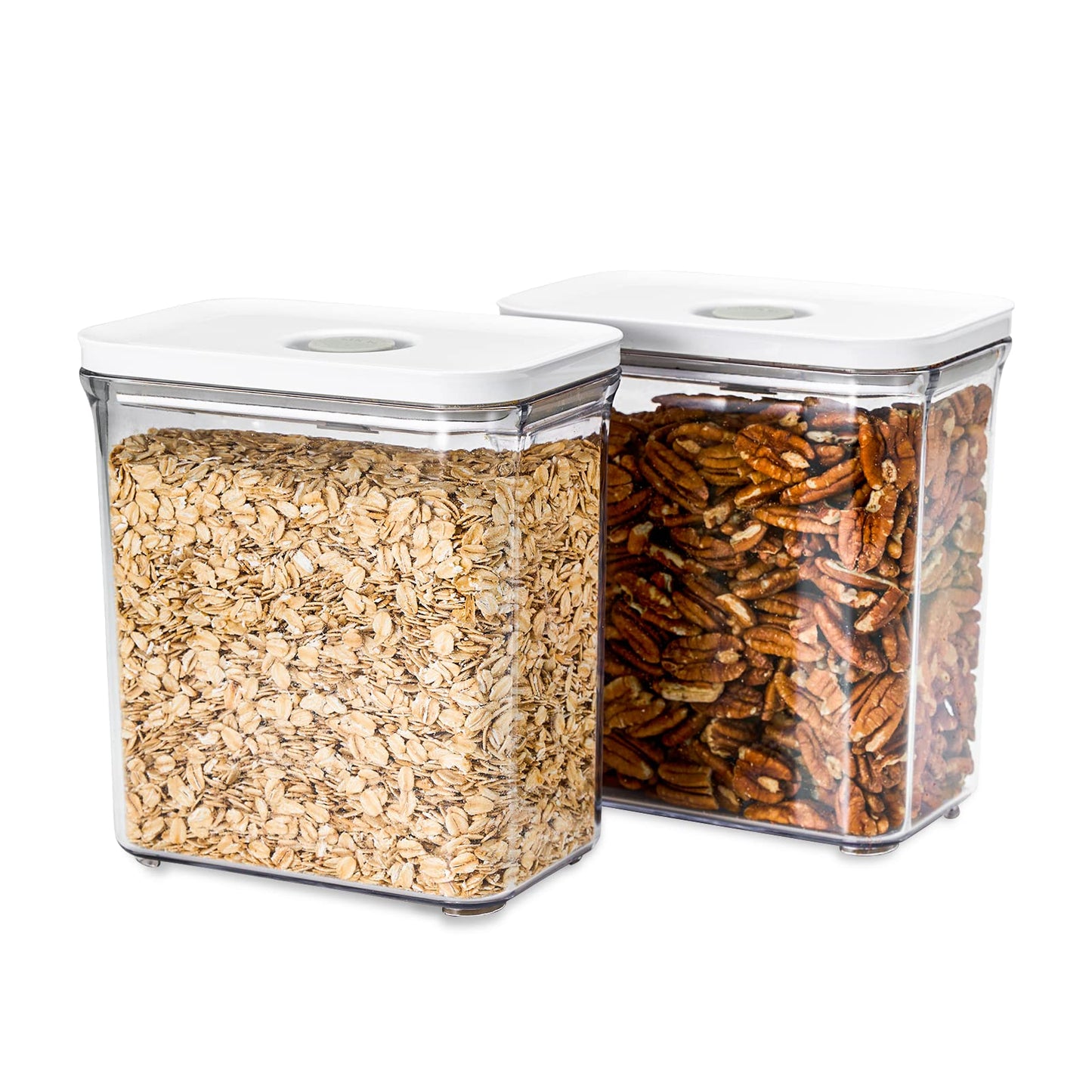 VAKUEN Premium Airtight Food Storage Containers & Vacuum Sealer Machine Starter Set, 4-piece Container with Sealer, 100% Leak Proof,Keep food fresh up to 5 times longer than non-vacuum strorage.