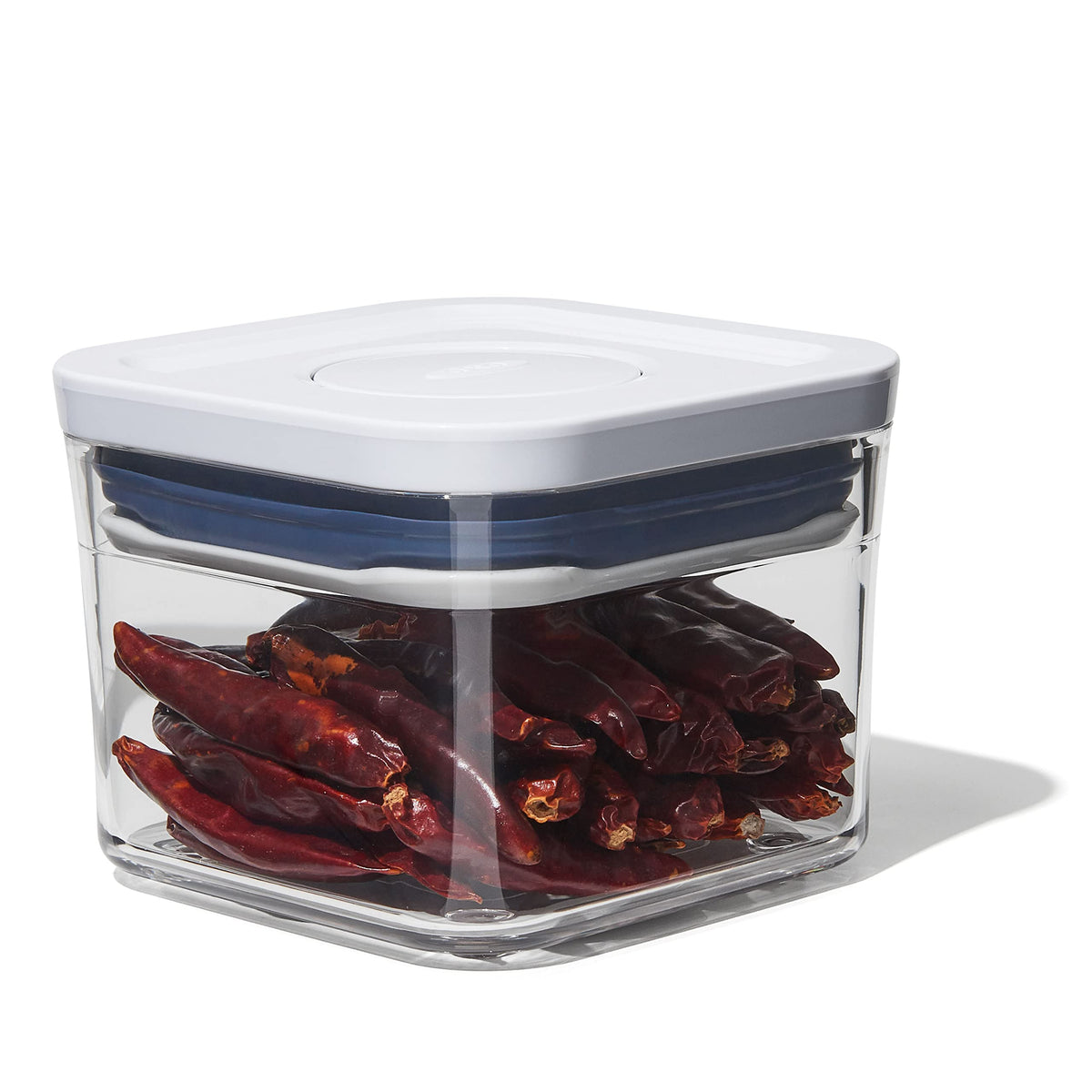 OXO Good Grips POP Container - Airtight Food Storage - Small Square Short 1.1 Qt Ideal for 1 lb of brown sugar or confectioner's sugar