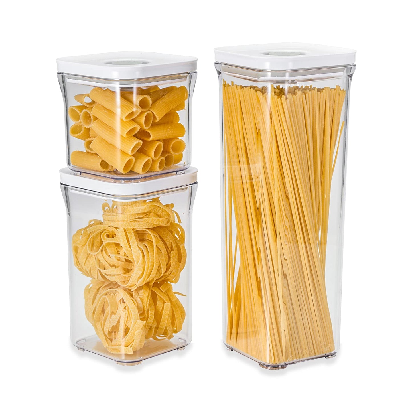 VAKUEN Premium Airtight Food Storage Containers & Vacuum Sealer Machine Starter Set, 4-piece Container with Sealer, 100% Leak Proof,Keep food fresh up to 5 times longer than non-vacuum strorage.