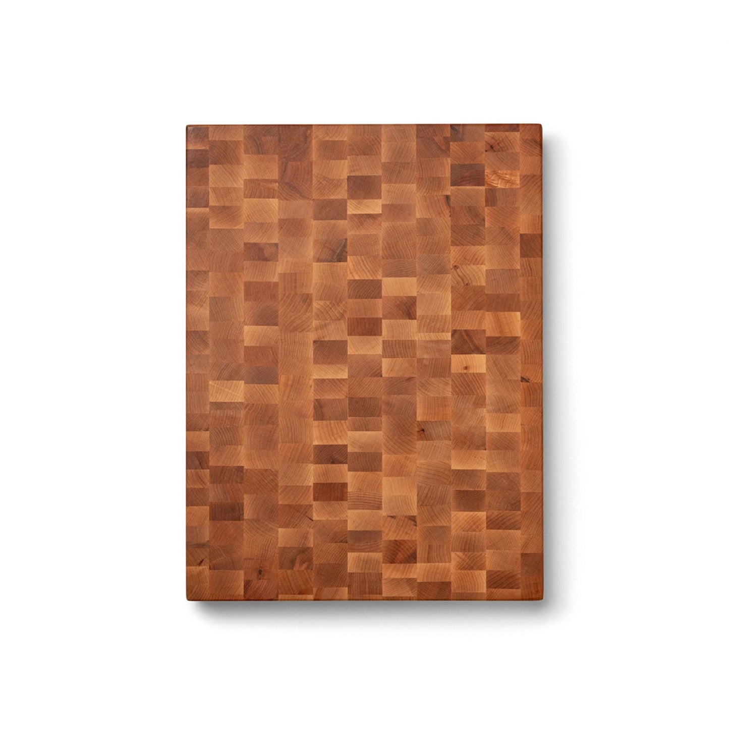 John Boos CCB Series Rectangular Wooden Maple Cutting Board 24”x18” – 2.25” Thick, 30-lb Reversible Butcher Block with End-Grain & Finger Grips – Made in the USA