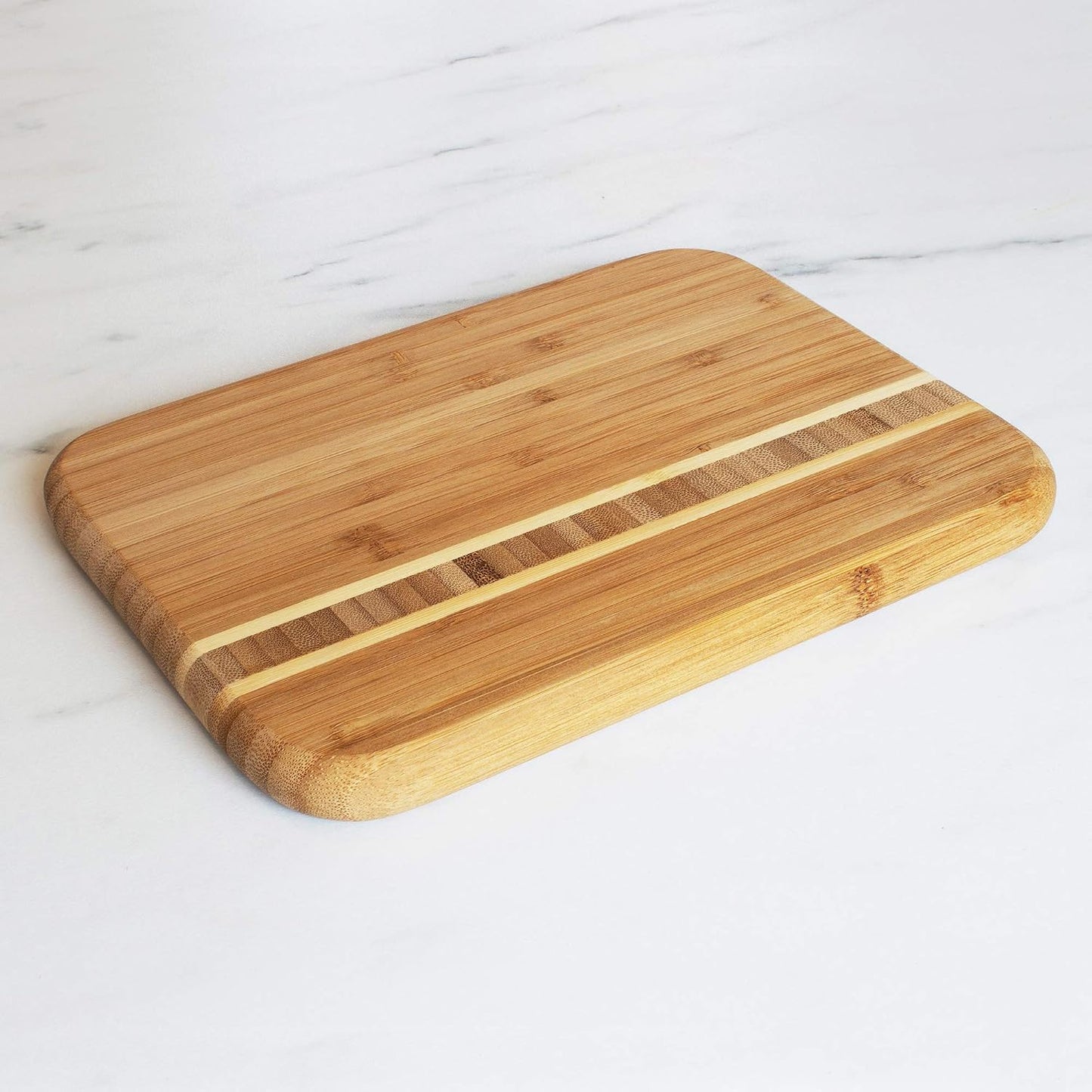 Totally Bamboo Barbados Small Bamboo Cutting Board, 9 x 6.5 Inches