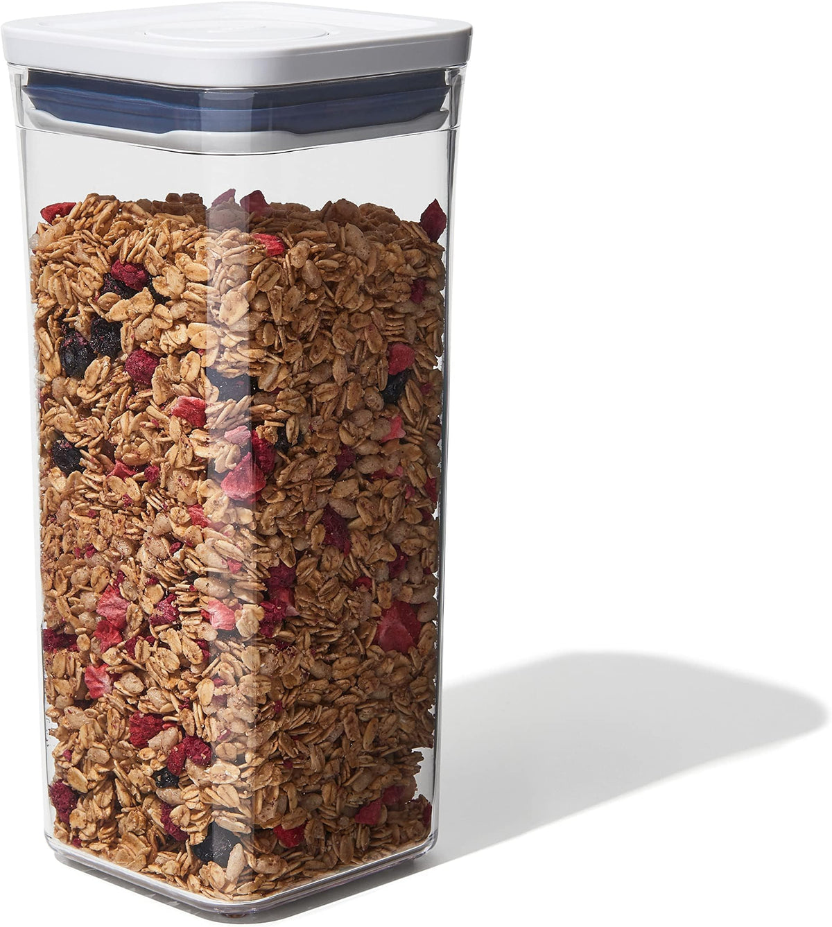 OXO Good Grips POP Container - Airtight Food Storage - Small Square Short 1.1 Qt Ideal for 1 lb of brown sugar or confectioner's sugar