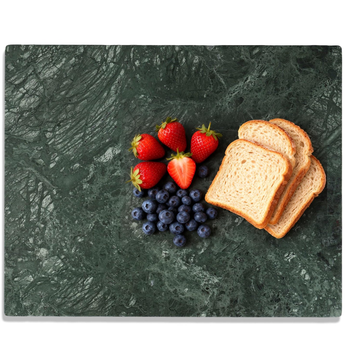Marble Cutting Board for Kitchen 12×8 Inch Italian Carrara White