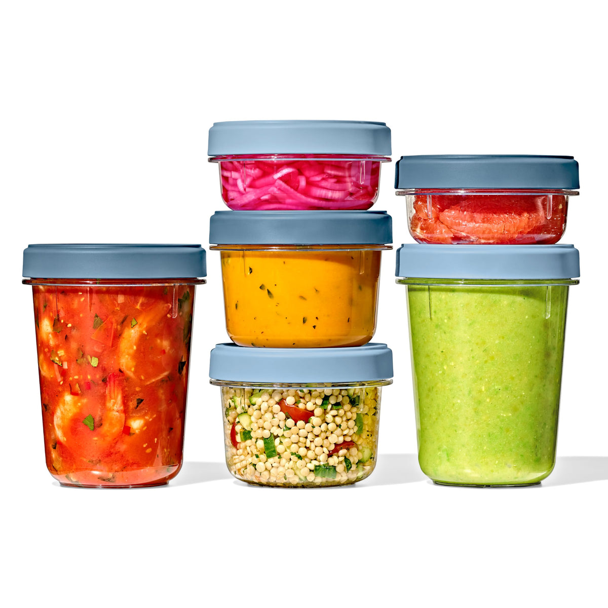 OXO Good Grips Twist & Stack Food Storage Container - 32 oz - 2 Pack