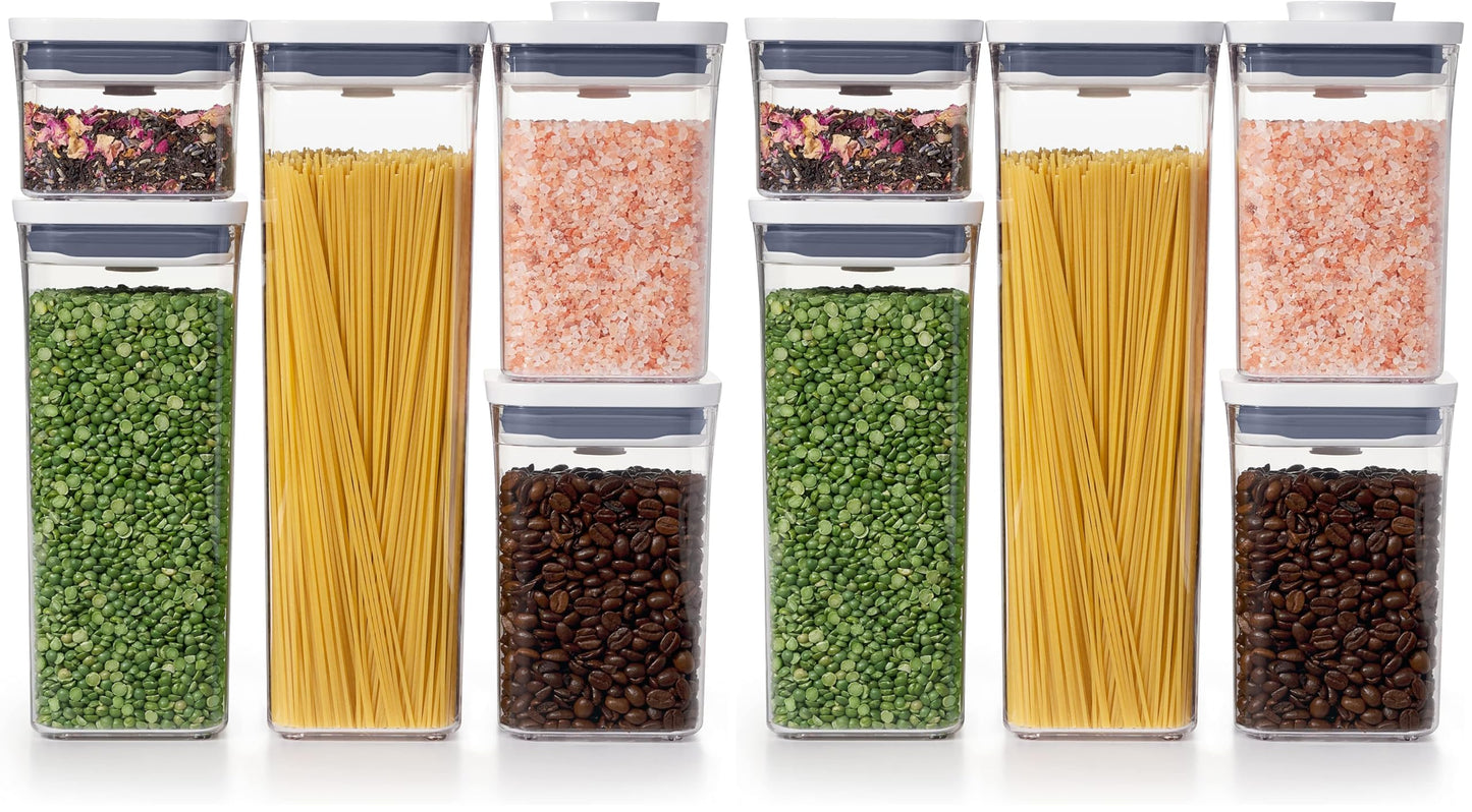 OXO Good Grips POP Airtight Food Storage Containers for Pantry, 5-Piece Set