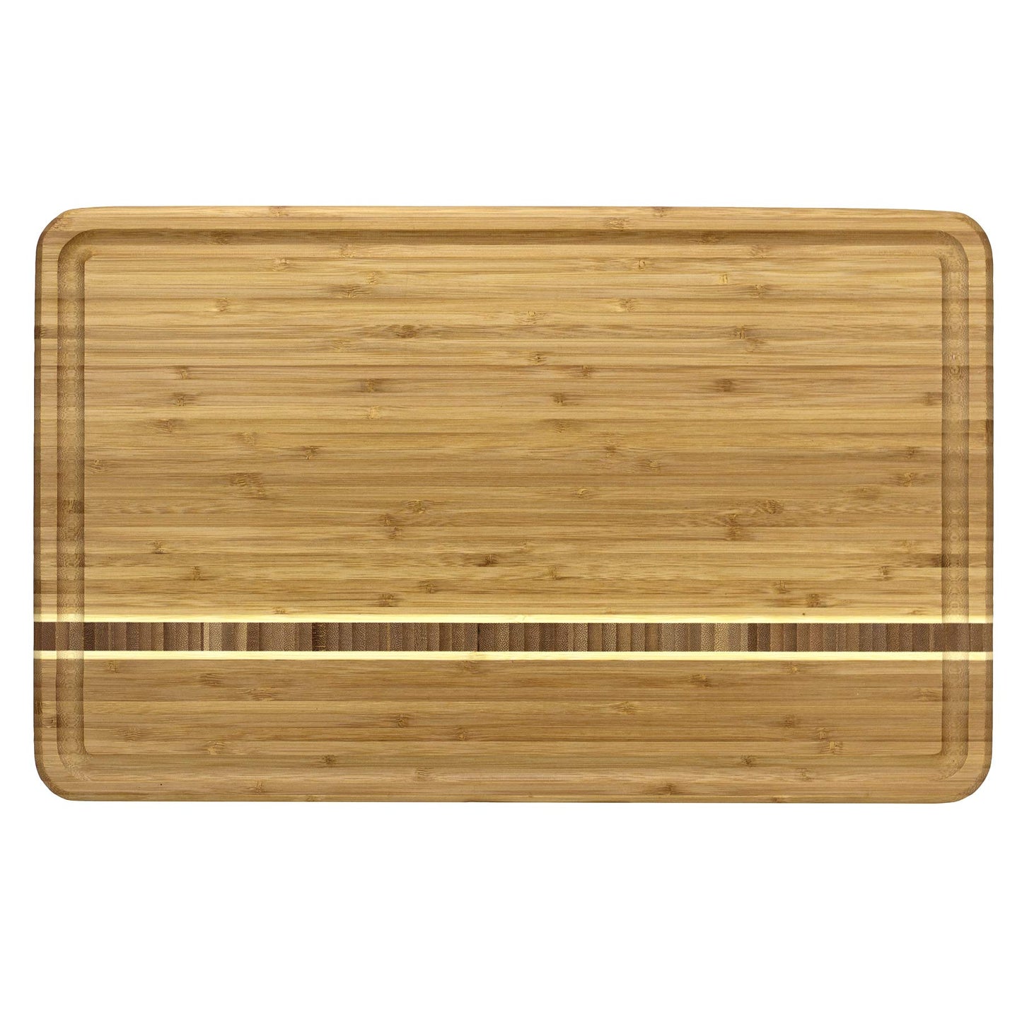 Totally Bamboo Barbados Small Bamboo Cutting Board, 9 x 6.5 Inches