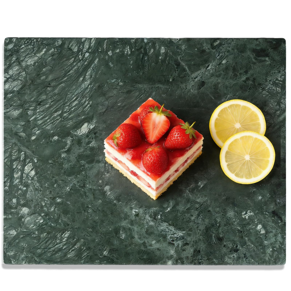 Marble Cutting Board for Kitchen 12×8 Inch Italian Carrara White