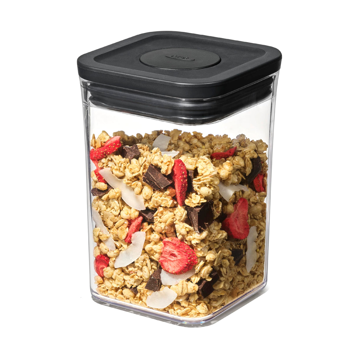 OXO Good Grips POP Container - Airtight Food Storage - Small Square Short 1.1 Qt Ideal for 1 lb of brown sugar or confectioner's sugar