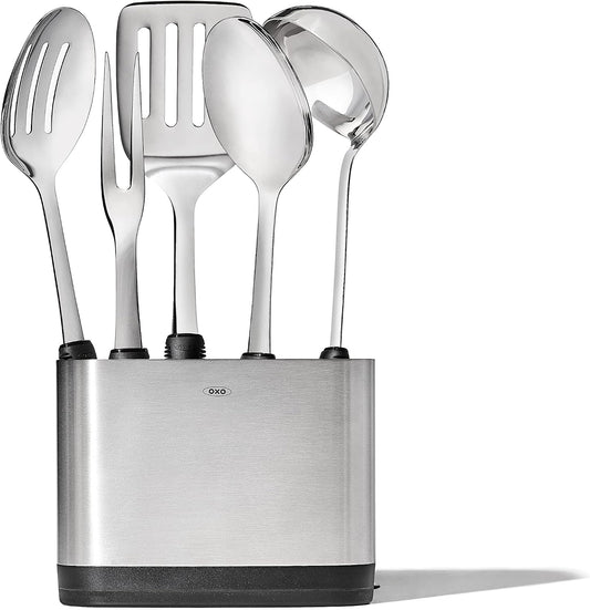 OXO Good Grips Stainless Steel Prep & Serve Kitchen Tool 6 Piece Set